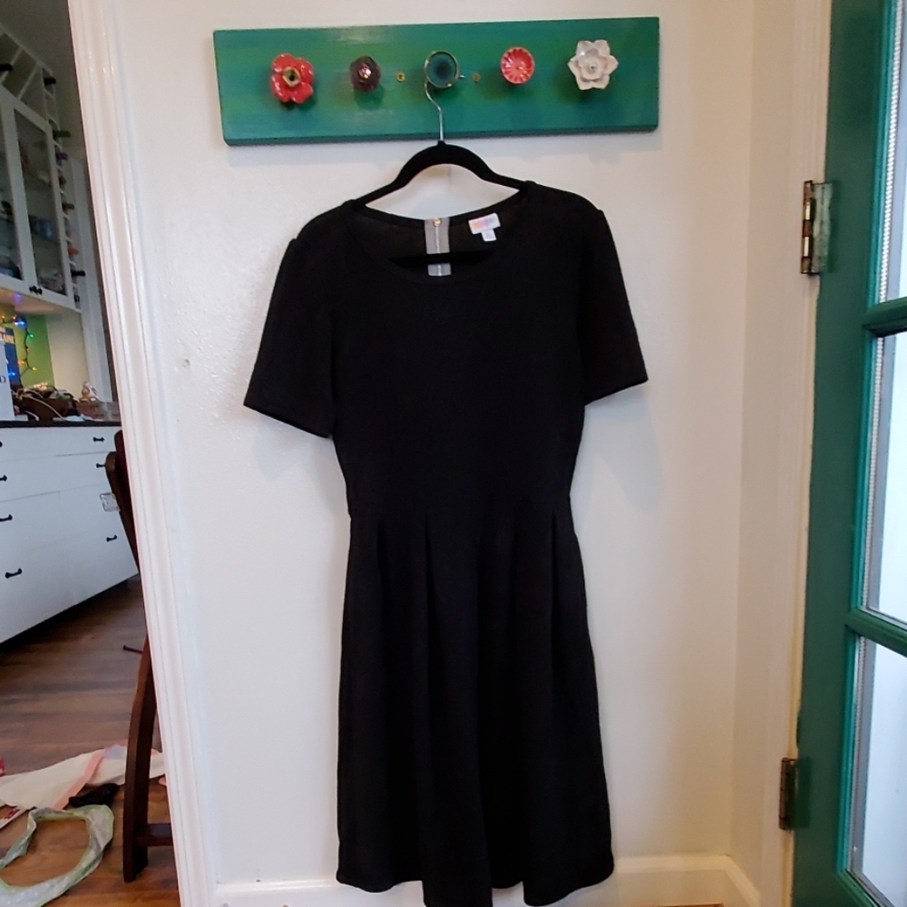 Lularoe Amelia Dress Black XL